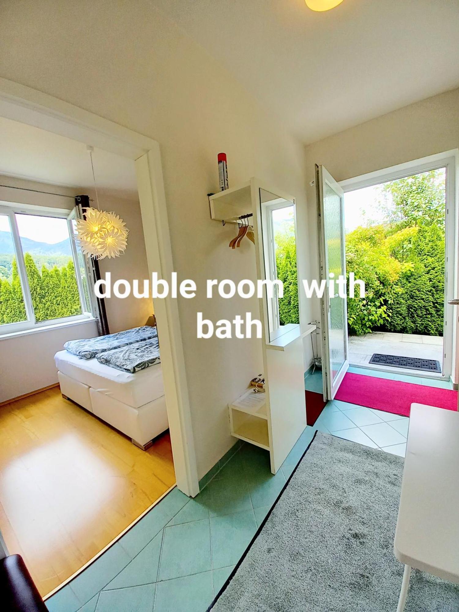 Flores, Ferienhaus Oder Doppelzimmer, Im Gruenen, 5 Gehminuten Ins Zentrum, Parkplatz, Zero Emissions Bad Ischl Kültér fotó